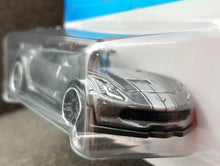 Load image into Gallery viewer, Hot Wheels 2023 Corvette C7 Z06 Dark Grey #193 Then and Now 1/10 New Long Card
