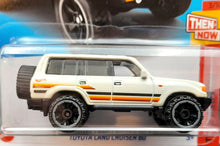 Load image into Gallery viewer, Hot Wheels 2023 Toyota Land Cruiser 80 Ivory #204 Then and Now 3/10 New Long Card
