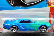 Load image into Gallery viewer, Hot Wheels 2023 &#39;69 Ford Mustang Boss 302 Blue #244 Then and Now 10/10 New
