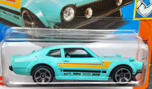 Load image into Gallery viewer, Hot Wheels 2023 Custom Ford Maverick Turquoise #99 Muscle Mania 2/10 New
