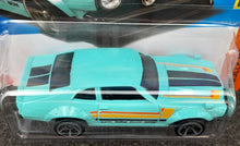 Load image into Gallery viewer, Hot Wheels 2023 Custom Ford Maverick Turquoise #99 Muscle Mania 2/10 New
