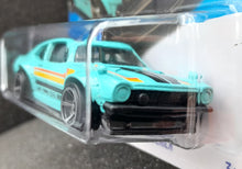 Load image into Gallery viewer, Hot Wheels 2023 Custom Ford Maverick Turquoise #99 Muscle Mania 2/10 New
