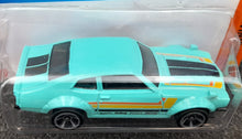 Load image into Gallery viewer, Hot Wheels 2023 Custom Ford Maverick Turquoise #99 Muscle Mania 2/10 New Long Card
