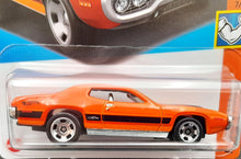 Load image into Gallery viewer, Hot Wheels 2023 &#39;71 Plymouth GTX Orange #166 Muscle Mania 7/10 New Long Card
