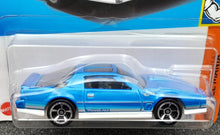 Load image into Gallery viewer, Hot Wheels 2023 &#39;84 Pontiac Firebird Blue #180 Muscle Mania 8/10 New Long Card
