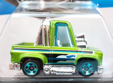 Load image into Gallery viewer, Hot Wheels 2023 Toon&#39;d &#39;83 Chevy Silverado Lime Green #93 HW Hot Trucks 1/10 New Long Card
