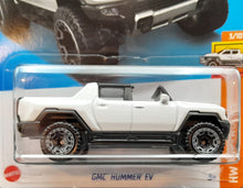 Load image into Gallery viewer, Hot Wheels 2023 GMC Hummer EV White #116 HW Hot Trucks 3/10 New Long Card
