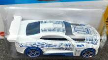 Load image into Gallery viewer, Hot Wheels 2023 Custom &#39;11 Camaro Dark Blue #36 HW Art Cars 4/10 New Long Card
