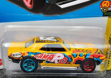 Load image into Gallery viewer, Hot Wheels 2023 &#39;68 Copo Camaro Yellow #63 HW Art Cars 5/10 New Long Card
