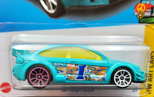 Load image into Gallery viewer, Hot Wheels 2023 &#39;08 Ford Focus Turquoise HW Art Cars 8/10 New Long Card
