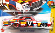 Load image into Gallery viewer, Hot Wheels 2023 &#39;72 Ford Ranchero Red #142 HW Art Cars 9/10 New
