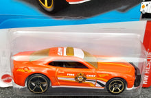 Load image into Gallery viewer, Hot Wheels 2023 &#39;10 Camaro SS Orange #203 HW Rescue 3/10 New Long Card
