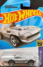 Load image into Gallery viewer, Hot Wheels 2023 Corvette Grand Sport Roadster Silver #154 HW Screen Time 8/10 New
