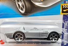 Load image into Gallery viewer, Hot Wheels 2023 Corvette Grand Sport Roadster Silver #154 HW Screen Time 8/10 New
