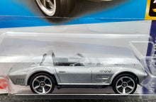 Load image into Gallery viewer, Hot Wheels 2023 Corvette Grand Sport Roadster Silver #154 HW Screen Time 8/10 New
