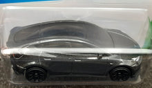 Load image into Gallery viewer, Hot Wheels 2023 Tesla Model Y Midnight Silver #37 HW Green Speed 1/10 New Long Card
