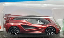 Load image into Gallery viewer, Hot Wheels 2023 Lotus Evija Dark Red #84 HW Green Speed 3/10 New Long Card
