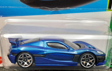 Load image into Gallery viewer, Hot Wheels 2023 Rimac Nevera Blue #70 HW Green Speed 4/10 New Long Card
