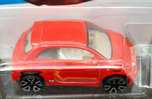 Load image into Gallery viewer, Hot Wheels 2023 Fiat 500e Red #144 HW Green Speed 8/10 New Long Card
