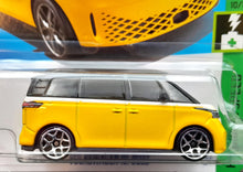 Load image into Gallery viewer, Hot Wheels 2023 Volkswagen ID. Buzz Yellow #173 HW Green Speed 10/10 New
