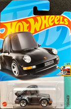 Load image into Gallery viewer, Hot Wheels 2023 Porsche 911 Turbo 3.6 (964) Black #234 Tooned 5/5 New Long Card
