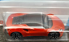 Load image into Gallery viewer, Hot Wheels 2023 Lotus Emira Red #121 Factory Fresh 3/5 New Long Card
