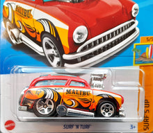 Load image into Gallery viewer, Hot Wheels 2023 Surf &#39;n Turf Red #122 Surf&#39;s Up 5/5 New Long Card
