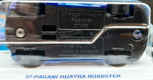 Load image into Gallery viewer, Hot Wheels 2023 &#39;17 Pagani Huayra Roadster #13 Blue HW Roadsters 2/10 New
