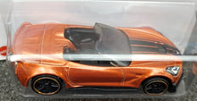 Load image into Gallery viewer, Hot Wheels 2023 Corvette C7 Z06 Convertible Light Brown #34 HW Roadsters 4/10 New Long Card
