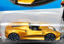 Load image into Gallery viewer, Hot Wheels 2023 McLaren Elva Gold #82 HW Roadsters 6/10 New Long Card
