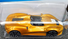 Load image into Gallery viewer, Hot Wheels 2023 McLaren Elva Gold #82 HW Roadsters 6/10 New Long Card
