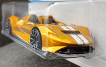 Load image into Gallery viewer, Hot Wheels 2023 McLaren Elva Gold #82 HW Roadsters 6/10 New Long Card
