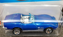 Load image into Gallery viewer, Hot Wheels 2023 &#39;72 Stingray Convertible Blue #132 HW Roadsters 8/10 New Long Card
