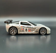 Load image into Gallery viewer, Hot Wheels 2006 Corvette C6R Pearl Silver #25 First Editions 25/38
