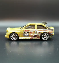 Load image into Gallery viewer, Hot Wheels 2009 Ford Escort Rally Khaki Trick Tracks 5 Pack Loose
