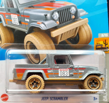 Load image into Gallery viewer, Hot Wheels 2023 Jeep Scrambler Silver Baja Blazers 8/10 New Long Card
