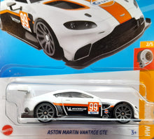 Load image into Gallery viewer, Hot Wheels 2023 Aston Martin Vantage GTE White #98 HW Turbo 2/5 New Long Card
