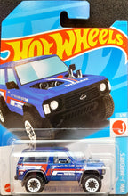 Load image into Gallery viewer, Hot Wheels 2023 Nissan Patrol Custom Dark Blue #20 HW J-Imports 1/10 New Long Card
