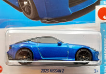 Load image into Gallery viewer, Hot Wheels 2023 Nissan Z Blue #46 HW J-Imports 3/10 New Long Card
