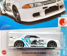 Load image into Gallery viewer, Hot Wheels 2023 Nissan Skyline GT-R (R32) White #69 HW J-Imports 5/10 New Long Card
