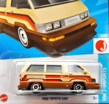 Load image into Gallery viewer, Hot Wheels 2023 1986 Toyota Van Cream #95 HW J-Imports 6/10 New Long Card
