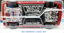 Load image into Gallery viewer, Hot Wheels 2023 &#39;90 Honda Civic EF Red #96 HW J-Imports 7/10 New
