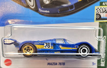 Load image into Gallery viewer, Hot Wheels 2023 Mazda 787B Blue #28 Retro Racers 4/10 New Long Card
