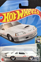 Load image into Gallery viewer, Hot Wheels 2023 Matt &amp; Debbie Hays 1988 Thunderbird White #56 Retro Racers New Long Card
