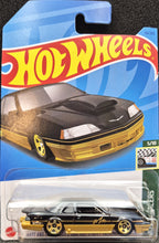 Load image into Gallery viewer, Hot Wheels 2023 Matt &amp; Debbie Hays 1988 Thunderbird Black #56 Retro Racers New Long Card
