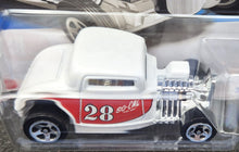 Load image into Gallery viewer, Hot Wheels 2023 &#39;32 Ford White #124 Retro Racers 7/10 New
