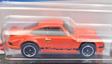 Load image into Gallery viewer, Hot Wheels 2023 Porsche 911 Carrera RS 2.7 Orange #125 Retro Racers 8/10 New Long Card
