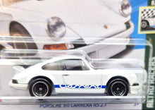 Load image into Gallery viewer, Hot Wheels 2023 Porsche 911 Carrera RS 2.7 White #125 Retro Racers 8/10 New
