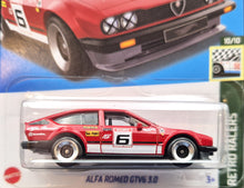 Load image into Gallery viewer, Hot Wheels 2023 Alfa Romeo GTV6 3.0 Red #185 Retro Racers 10/10 New Long Card
