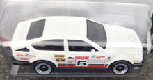 Load image into Gallery viewer, Hot Wheels 2023 Alfa Romeo GTV6 3.0 White #185 Retro Racers 10/10 New Long Card
